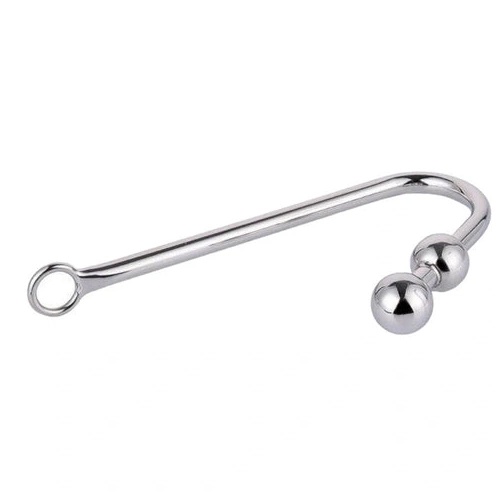 Stainless Steel Anal Balls Pleasurable Two 4417 Hook 0925